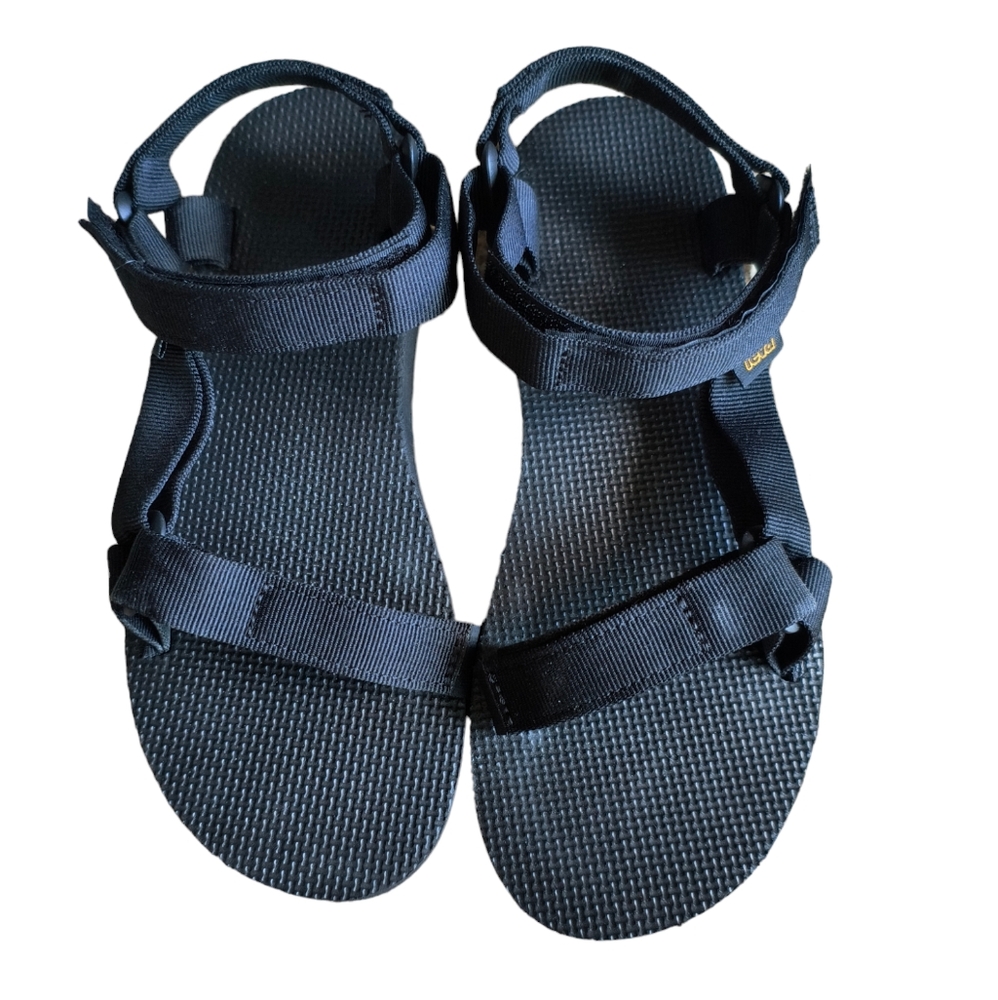 Teva Universal Black Strap Sandals Hiking/Walking for Women Size 9 Adjustable